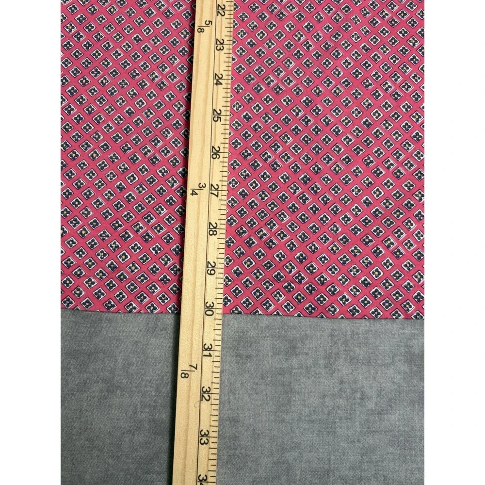 Polo Ralph Lauren Polo Shirt XL Pink Geometric Classic Fit Cotton